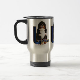 Caneca Térmica Bernese Mountain Dog Love
