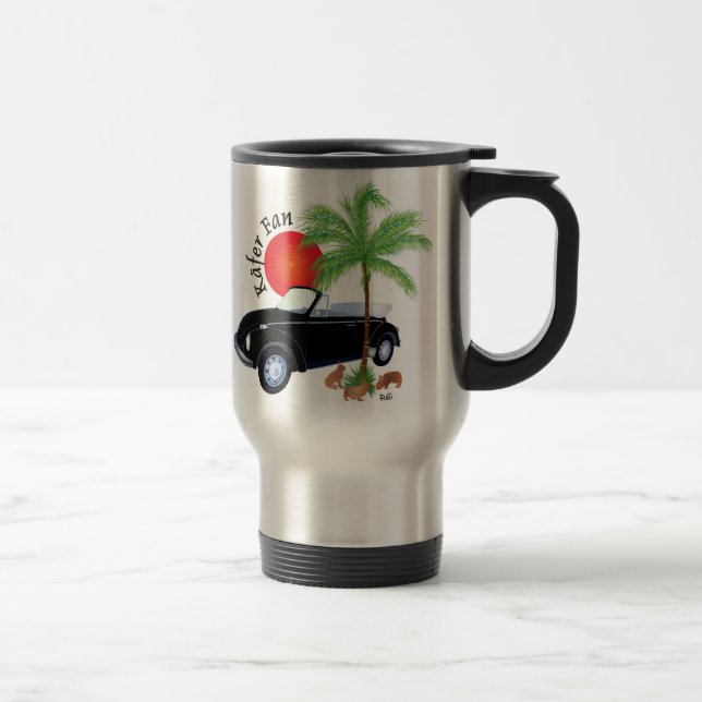Caneca Térmica Besouro fã taça (Direita)