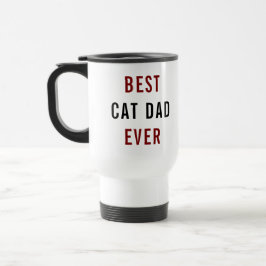 Caneca Térmica Best Cat Dad Ever | Custom Father’s Day