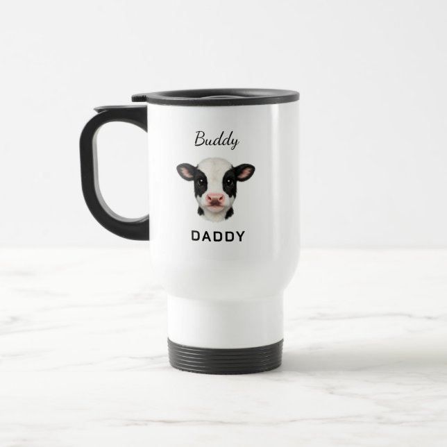 Caneca Térmica Best Dog Dad Ever | Custom Father’s Day (Esquerda)