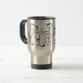 Caneca Térmica Better latte than never! white