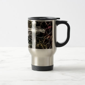 Caneca Térmica Bíblia Inspiracional Bênção Fé Esperança Amor