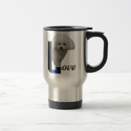 Caneca Térmica Bichon Frise Love