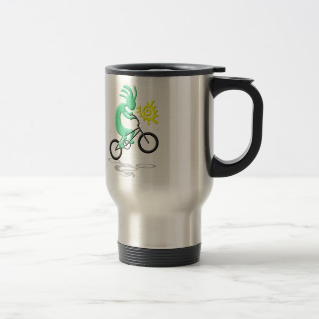 Caneca Térmica Bicicleta de Kokopelli (Direita)
