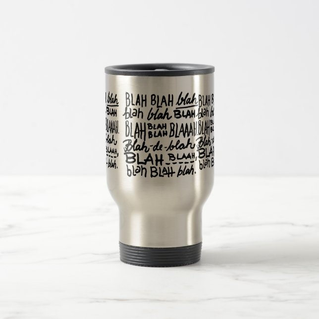 Caneca Térmica Blá Blá Blá (Centro)
