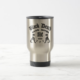 Caneca Térmica Black Death 777 - Morto Dingo Ale