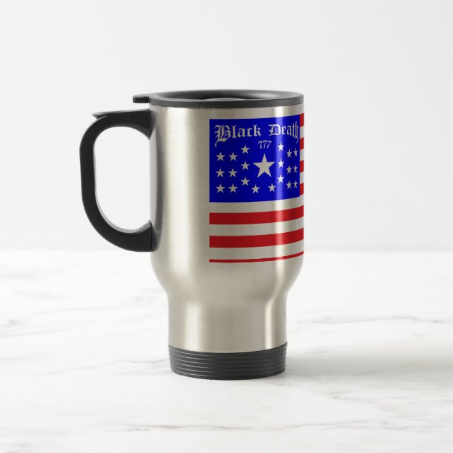Caneca Térmica Black Death 77 - Freed Em (Esquerda)