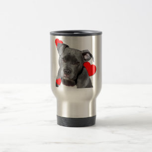 Caneca Térmica Black Pit Bull Staffordshire