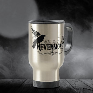 Caneca Térmica Black Raven Nunca Mais