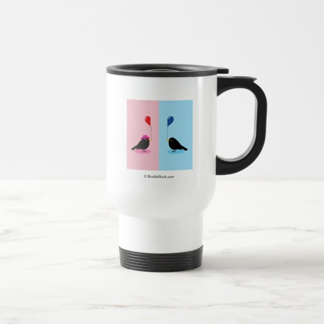 Caneca Térmica Blackbird Encontrando Sua Outra Metade (Direita)