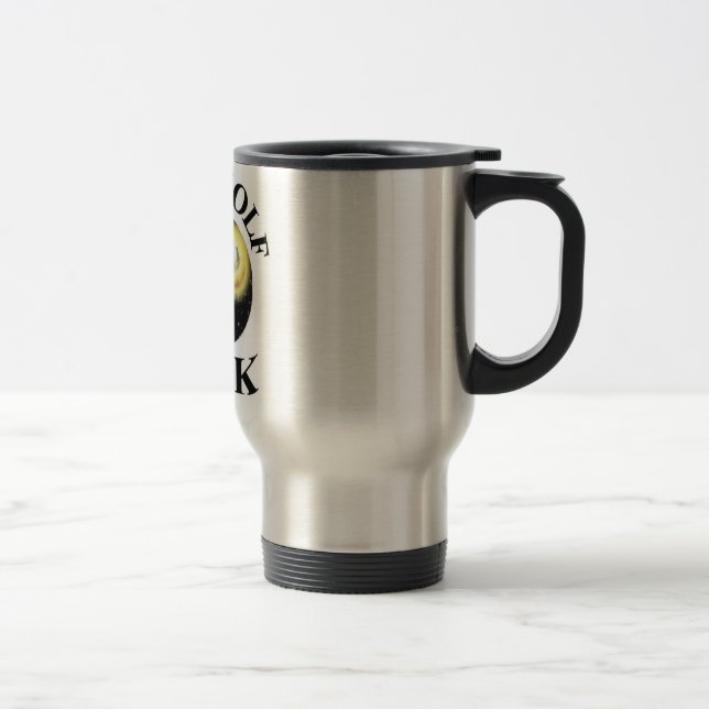 Caneca Térmica Bloco do homem-lobo (Direita)