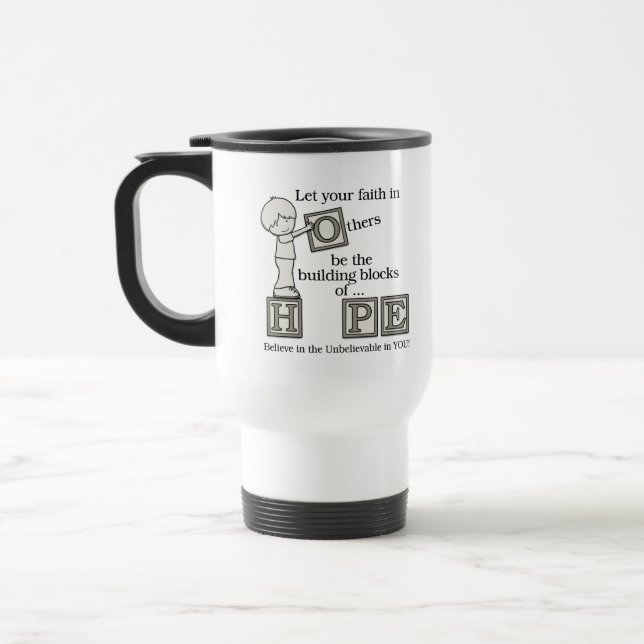 Caneca Térmica Blocos de construção da HOPE (Esquerda)