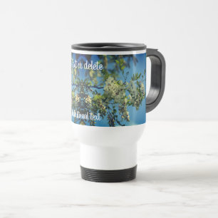 Caneca Térmica Bloqueios de Flor de Bloqueio Personalizados