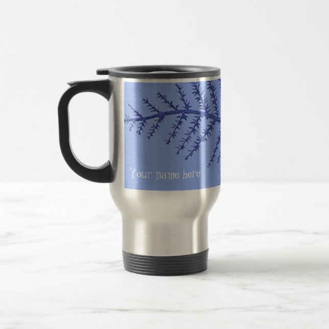 Caneca Térmica Blue Fern (Esquerda)