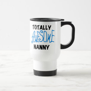 Caneca Térmica Blue Totalmente Incrível Nanny T-shirts e presente