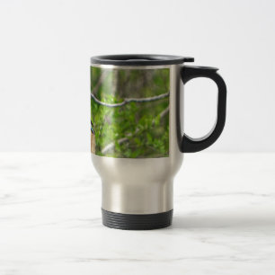Caneca Térmica Bluebird em Posto de cerca