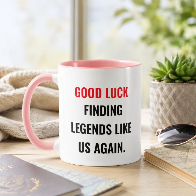 Caneca Térmica Boa Sorte Encontrando Lendas Como Nós Novamente (Good Luck Finding Legends Like Us Again Travel Mug
)