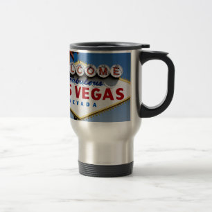 Caneca Térmica Boa vinda ao sinal histórico fabuloso de Las Vega