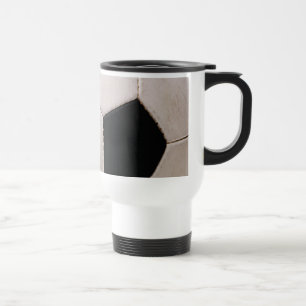 Caneca Térmica Bola Branca e Negra
