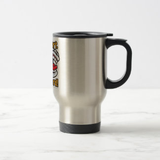 Caneca Térmica Bola de golfe engraçada dura dos desenhos animados