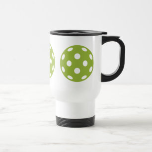Caneca Térmica Bola verde viagem/Viagem ao trabalho