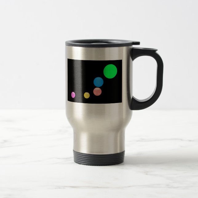 Caneca Térmica Bolas Coloridas (Direita)