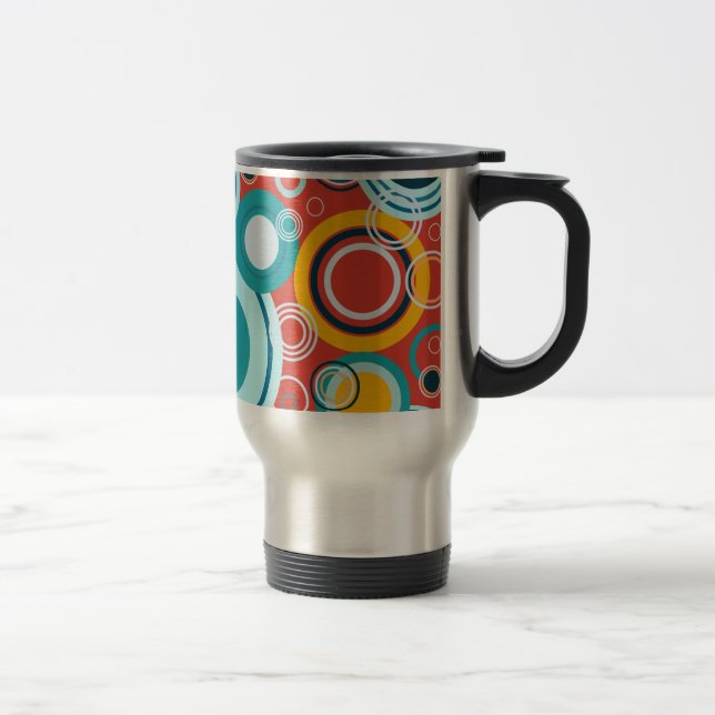 Caneca Térmica Bolhas Coloridas (Direita)