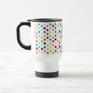 Caneca Térmica Bolinhas do arco-íris