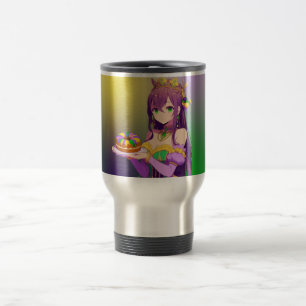 Caneca Térmica Bolo Rei Anime Mardi Gras