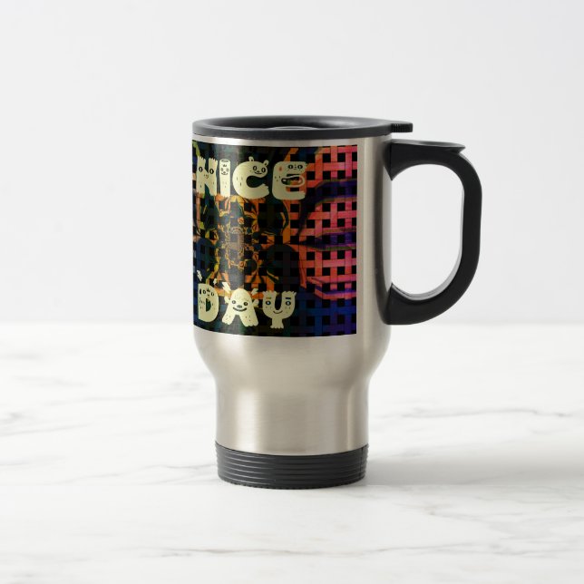 Caneca Térmica Bom dia (Direita)