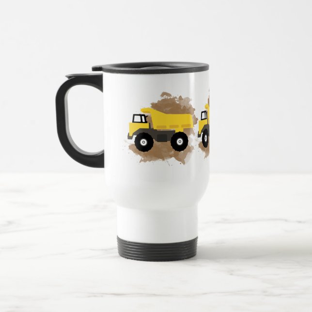 Caneca Térmica Bomba de Lama do Veículo de Construção de Caminhõe (Esquerda)