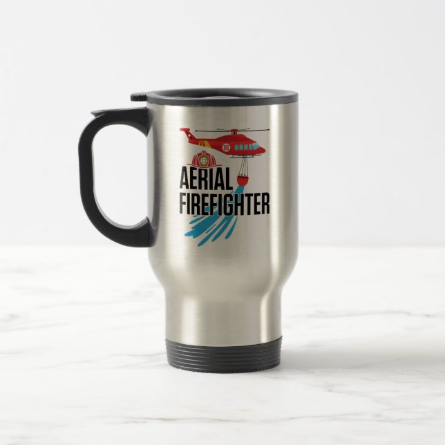 Caneca Térmica Bombeiro Aéreo (Esquerda)