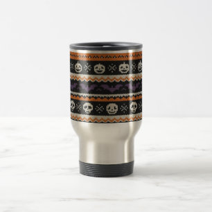 Caneca Térmica Bonita, clara e de trabalho colorido Crânio de Hal