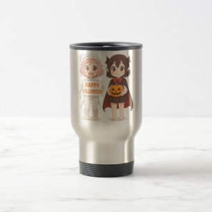 Caneca Térmica Bonita múmia e vampiras