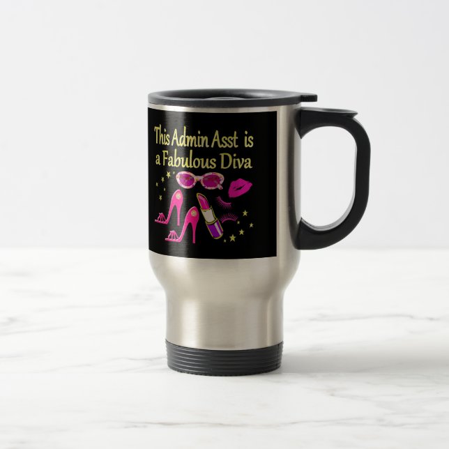 CANECA TÉRMICA BONITO ADMIN PINK ASST DIVA DESIGN (Direita)