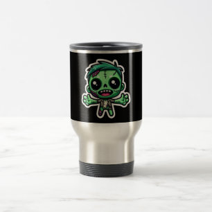 Caneca Térmica Bonito, zumbi de desenho animado