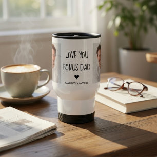 Caneca Térmica Bônus de Foto do Papai Personalizado 