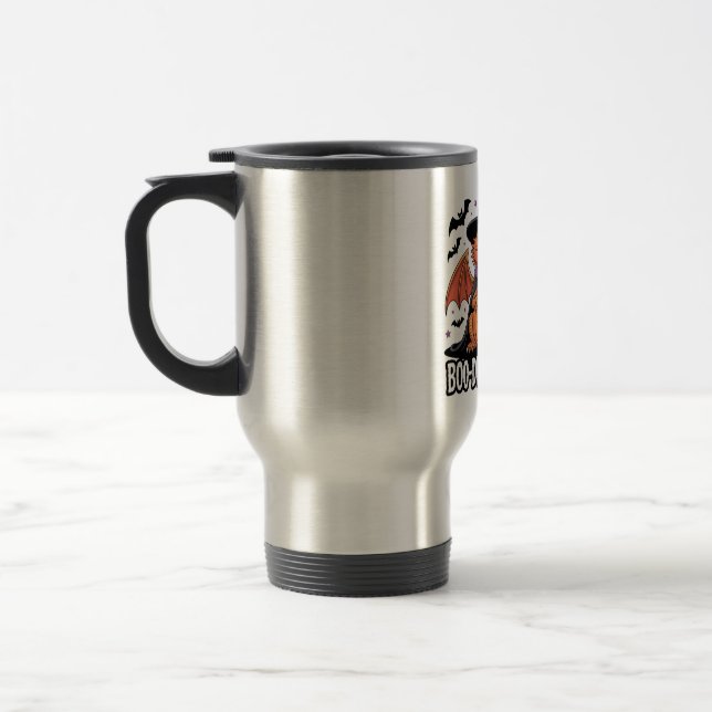 Caneca Térmica Boo Dred Dragon Halloween Art (Esquerda)