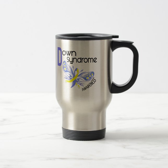 Caneca Térmica BORBOLETA 3,1 de Síndrome de Down (Direita)