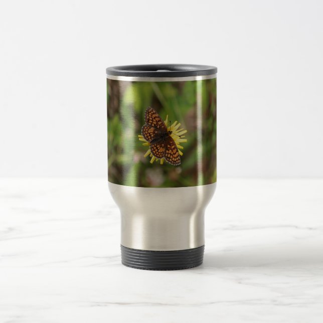 Caneca Térmica Borboleta - Bonita! (Centro)