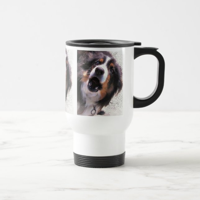 CANECA TÉRMICA BORDER COLLIE (Direita)