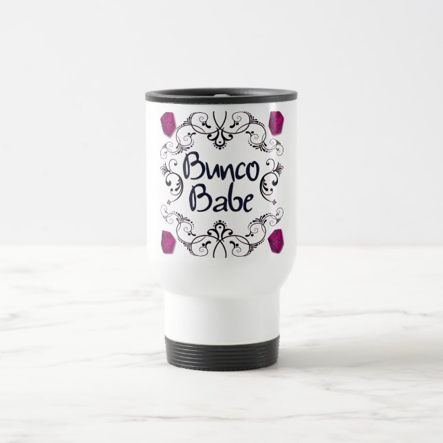 Caneca Térmica Borracho de Bunco com botão dos redemoinhos (Centro)