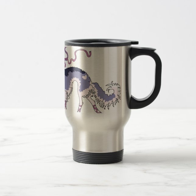 Caneca Térmica Borzoi do balé (Direita)
