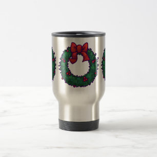 Caneca Térmica Boughs de Holly