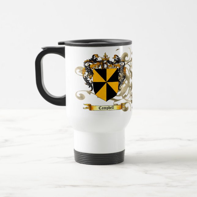 Caneca Térmica Brasão de Campbell (Esquerda)