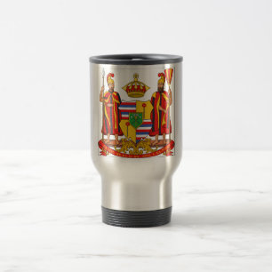 Caneca Térmica Brasão real de Havaí