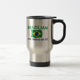 Caneca Térmica Brasileiro orgulhoso