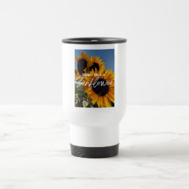 Caneca Térmica Brilhar Como Um Girassol