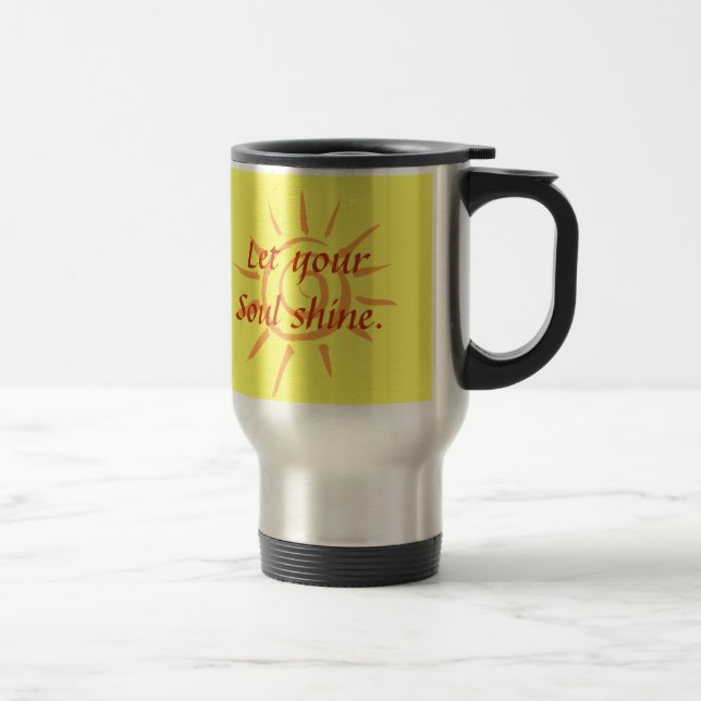 Caneca Térmica Brilho da Alma (Direita)