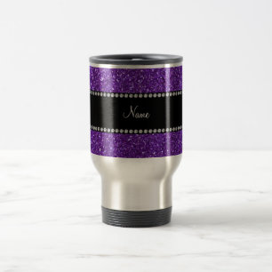 Caneca Térmica Brilho roxo conhecido personalizado